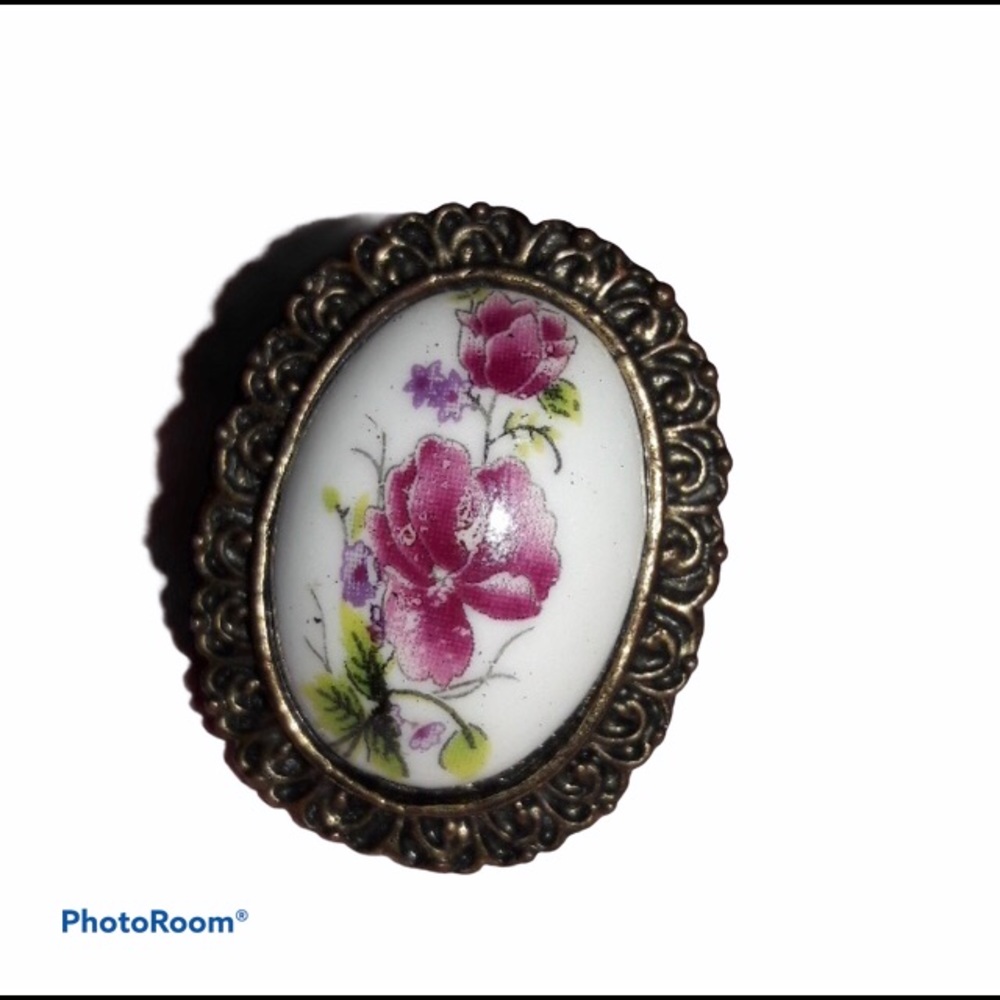 Vintage Ceramic Ring